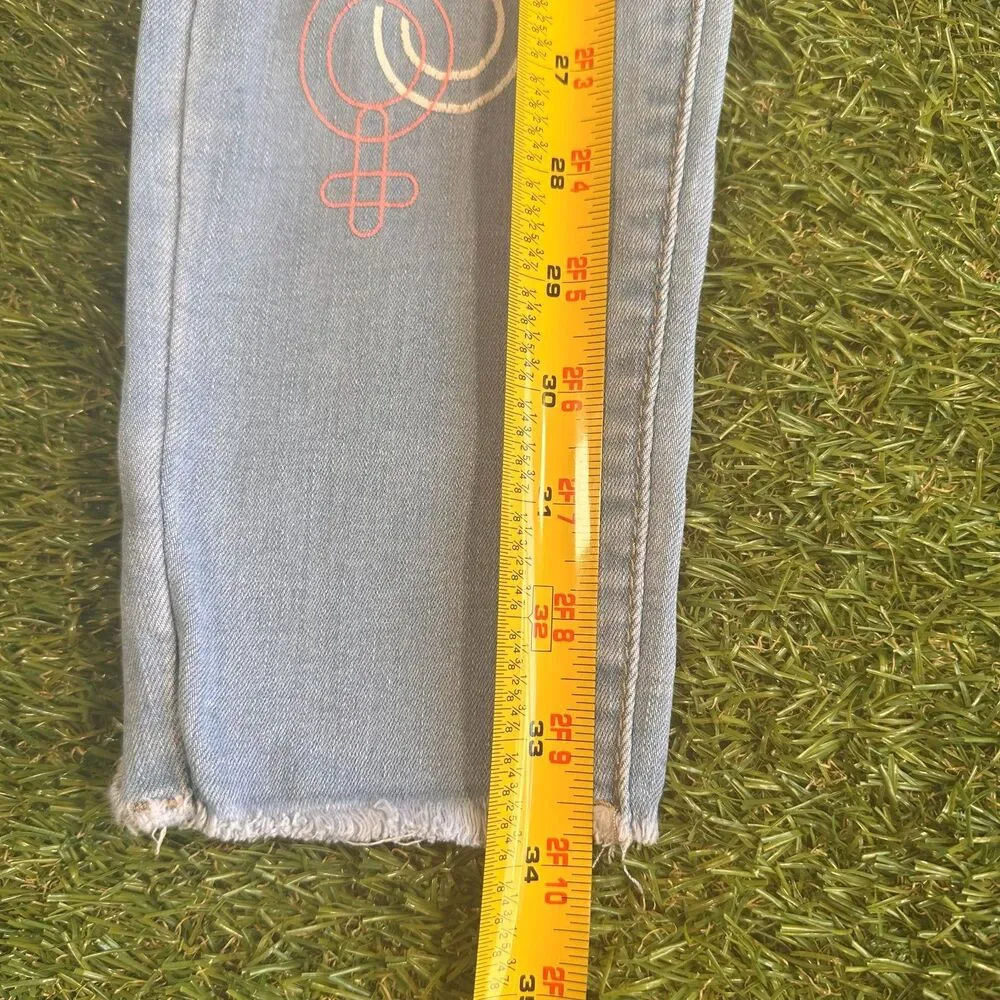 Most Wanted Women’s Blue Jeans Size 7 Denim Mid Rise Casual‎ Pants SKU 0-24